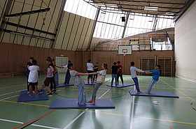 Schüler*innen in Bewegung
